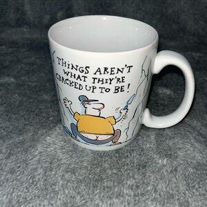 VTG Designers Collection- Things Aren’t What They’re Cracked Up To Be Coffee Mug